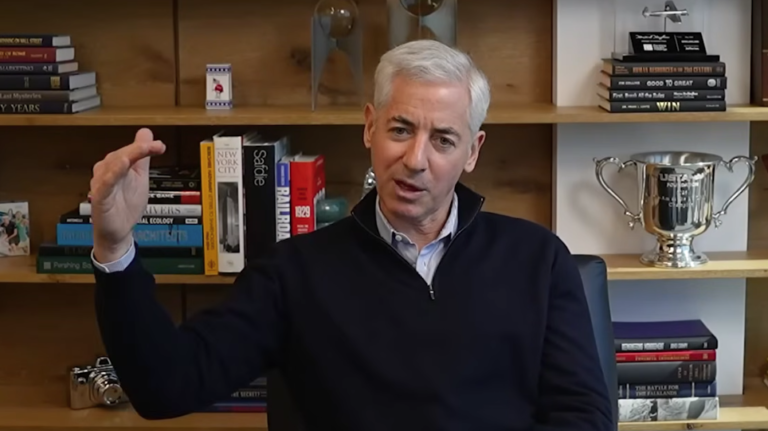 Billionaire Bill Ackman says he made $2.5 billion in just