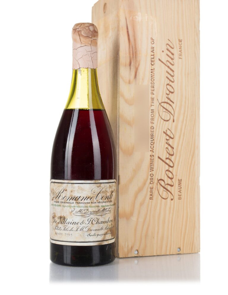 Bottle of 1945 DRC sells for US$812,500, setting new world record Bottle of 1945 DRC sells for US$812,500, setting new world