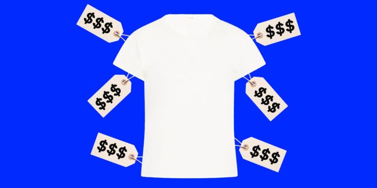 Why the Row's White Cotton T Shirt Costs More Than $500