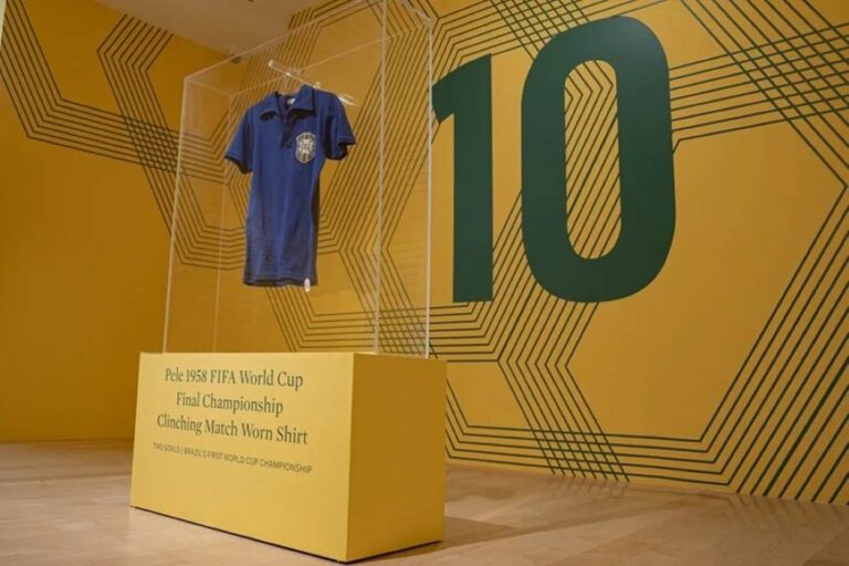Brazilian Icon Pelé’s World Cup Jersey Scores Record Auction Millions