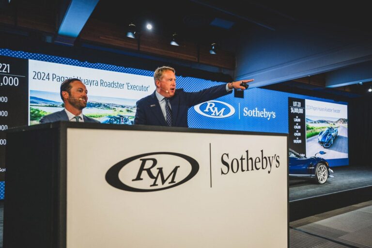 RM Sotheby’s hammers home over $380 million in sales at Monterey Auction RM Sotheby's hammers home over $380 million in sales at